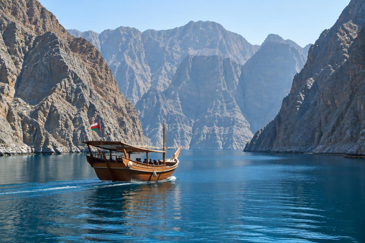 Musandam Khasab Full-Day Dhow Cruise