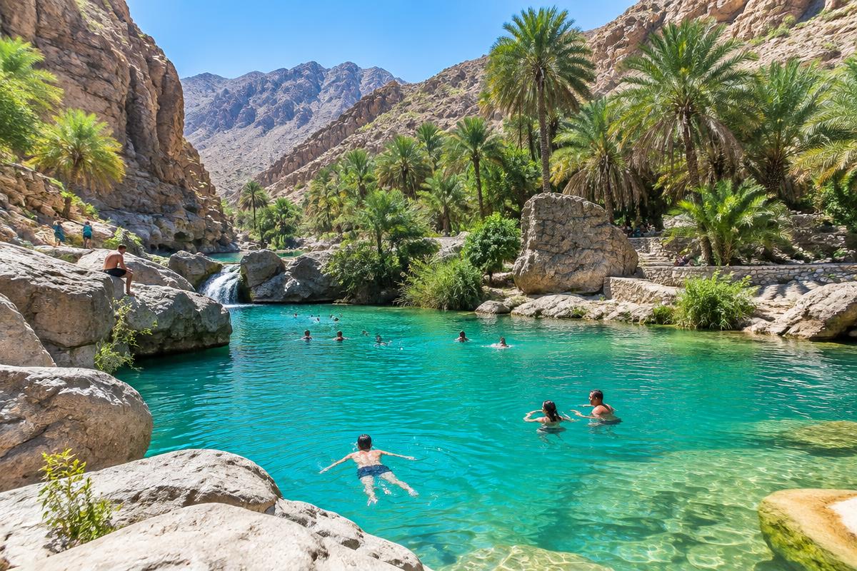 Wadi Bani Khalid Pools & Village Day Trip